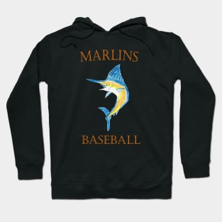 Miami Marlins Logo Design Hoodie